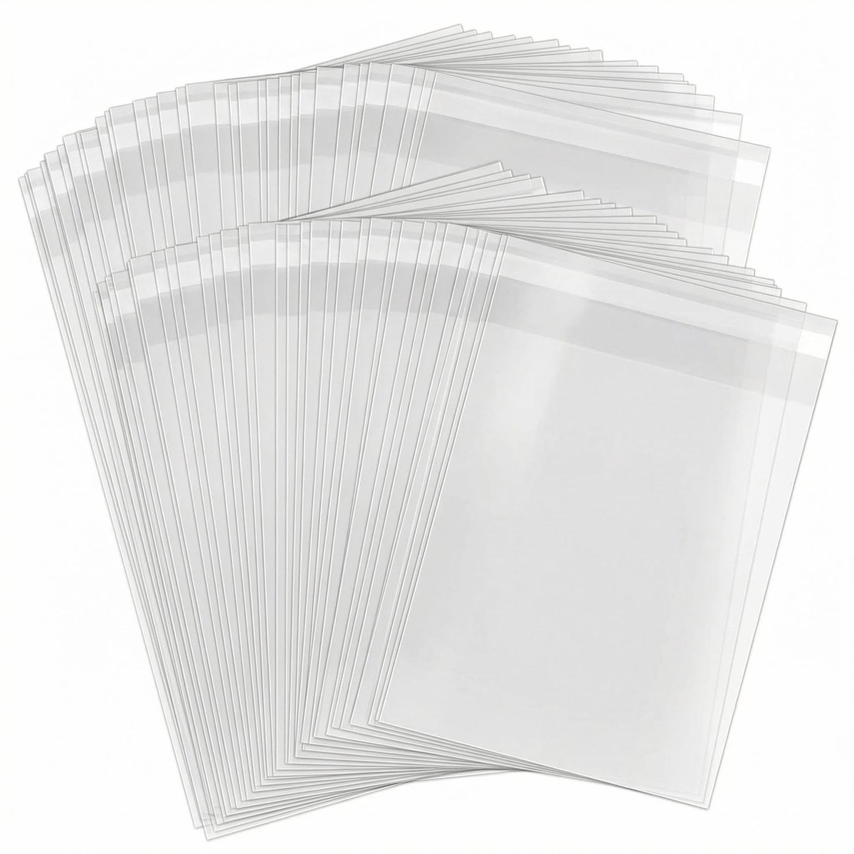 Dailygoods- Cello Zak - 100 Stuks - Verpakking Zakjes Transparant - BOPP Materiaal - Niet Poreus - Geschikt voor Snacks/Bakkerij - Verpakkingszak