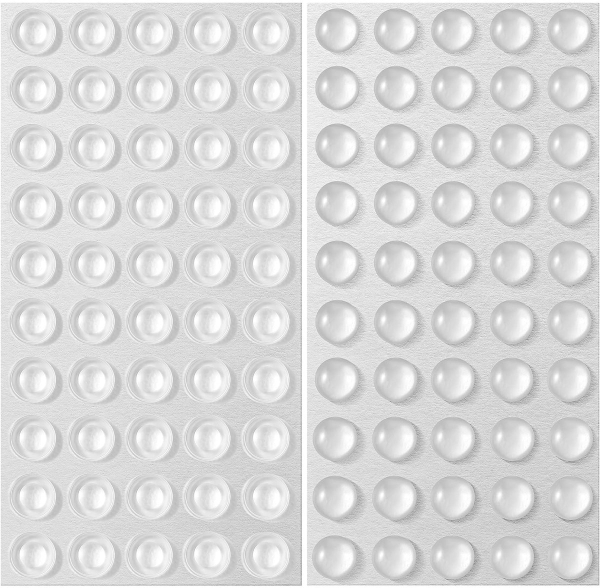 Dailygoods- Siliconen Glijders 100 Stuks - Transparant - Antislip - Schokdemper - Zelfklevend - Voor Deuren/Meubels - Geluidsreductie - Bumpers