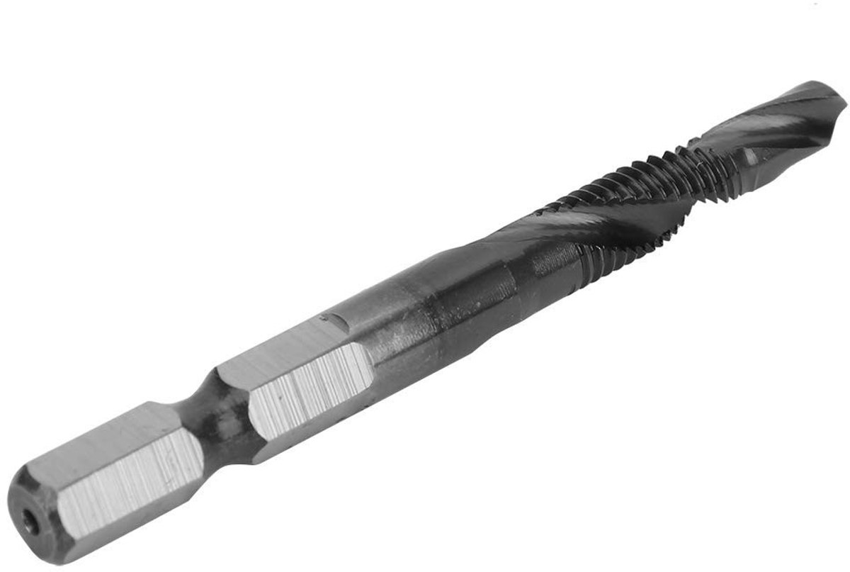 Dailygoods- Boorset Multifunctioneel - Tapschroevendraaier - Aluminiumnitride - 6-delige Set - Geschikt voor Diverse Materialen - Duurzaam en Stevig