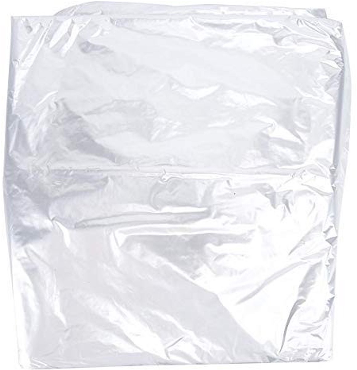 Dailygoods- Kledinghoezen - 50 Stuks - Doorzichtige Stofzakken - Slijtvast en Waterdicht - Bescherming tegen Vuil en Stof - Verkrijgbaar in 3 Maten - Opbergzakken