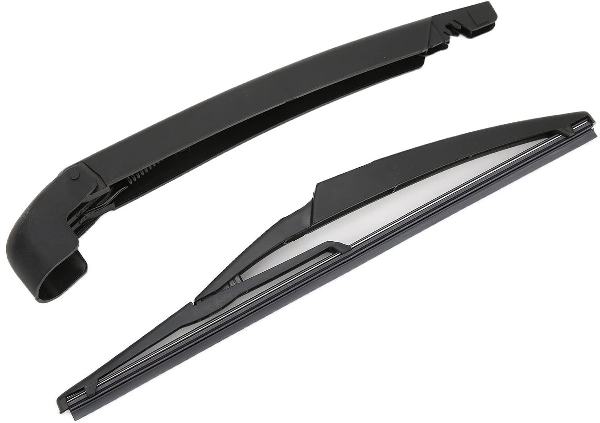 Dailygoods- Achterruitenwisserarm - Vervangingsset voor ABARTH 500 2008-2016 - ABS/Rubber Materiaal - Inclusief Wisserblad - Eenvoudige Installatie - OEM Specificaties - Ruitenwisser