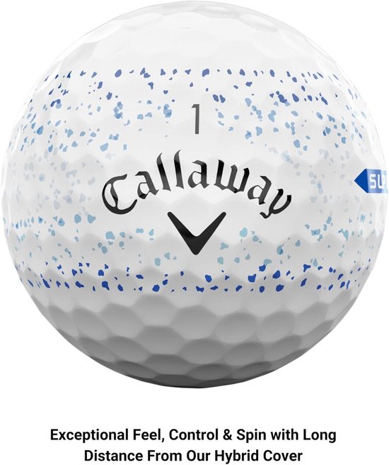 Golf Ballen - Sport Ballen - Lange Afstand - Zachte Voel - Twaalf Stuks - Blauw Gespikkeld van GOLF — afbeelding 3