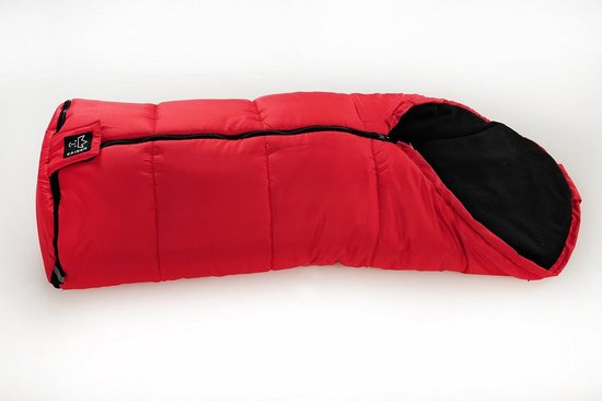 Voetenzak - Baby deken - Kinderwagen warm - Waterdicht winddicht - 100 x 45 cm - Rood — afbeelding 4