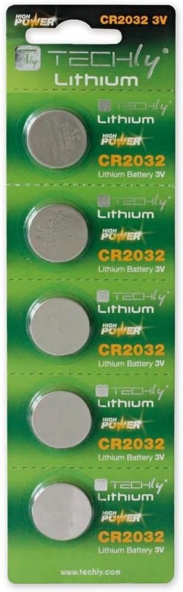 Knoopcelbatterijen - Lithium Batterijen - Apparaten Voeden - Hoge Energie Dichtheid - 5 Stuks - Zilver