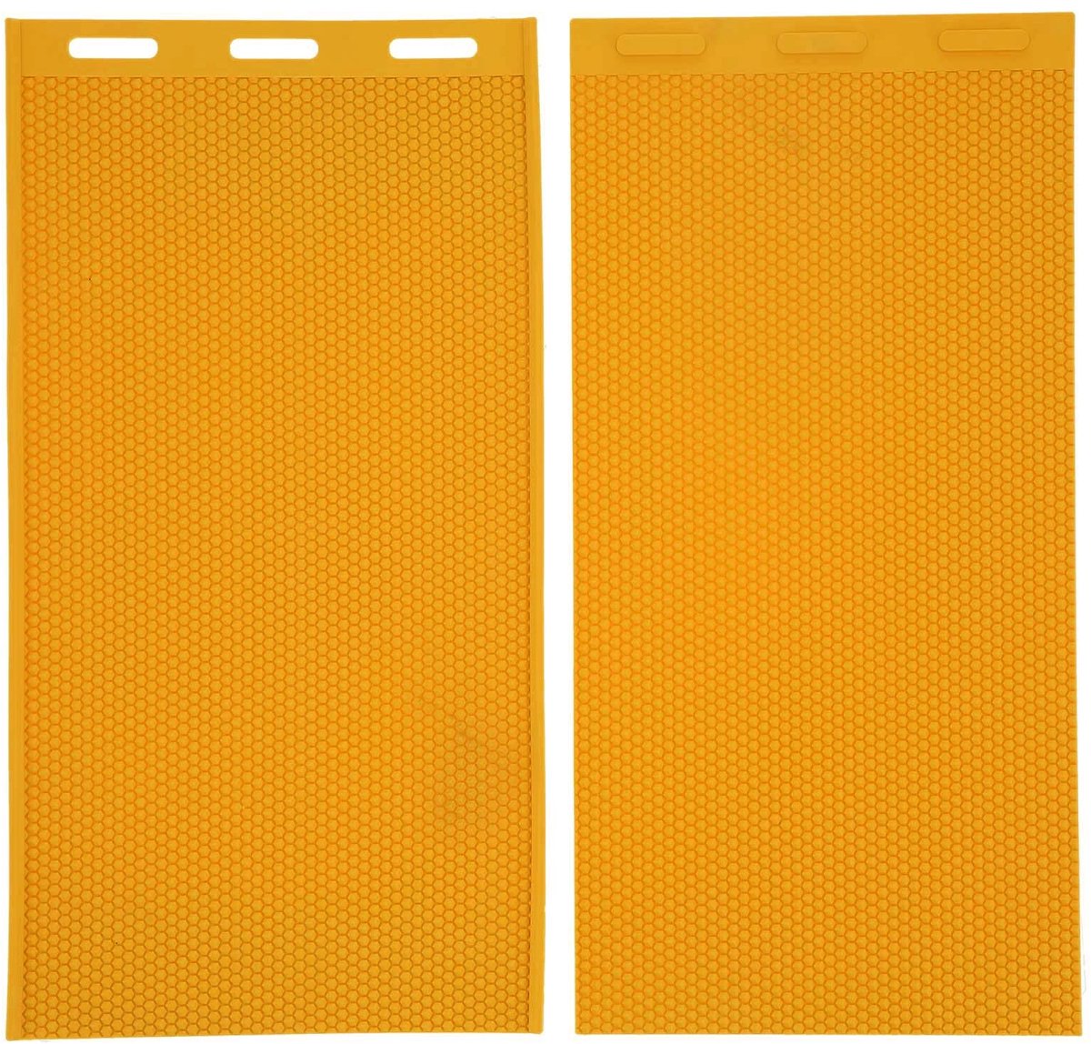 Dailygoods- Bijenwas Persmallen 5,4 mm - Doe-het-zelf Accessoire - Rubber Kam - Verhoogd Patroon - Zacht Rubbermateriaal - Bijenteelt Tool