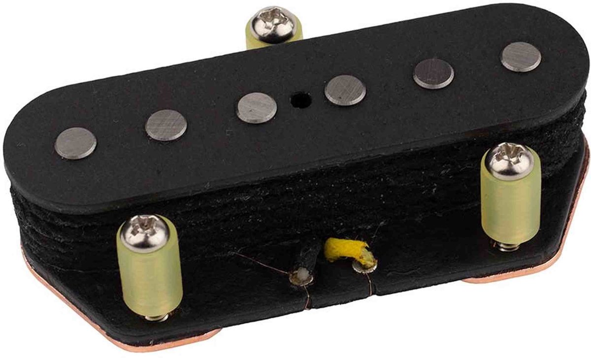 Roswell RP-TEKB Alnico 5 Gestapelde Dual Coil Tele Pickup - Zwart