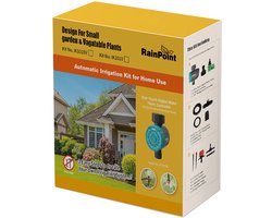 RainPoint - Druppelirrigatiesysteem - Automatische Bewateringsset voor Tuin en Moestuin