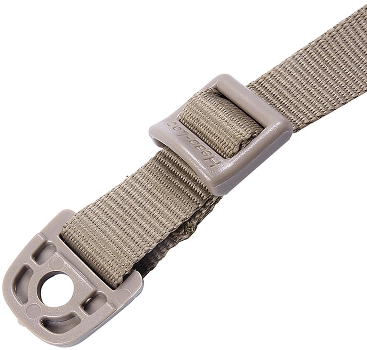 Dailygoods- Helmaccessoires X-Nape vering - Verstelbare riem - Gewatteerde kinbeschermer - Luchtdoorlatend - Duurzaam nylon - Geschikt voor MICH helm - Helmsysteem