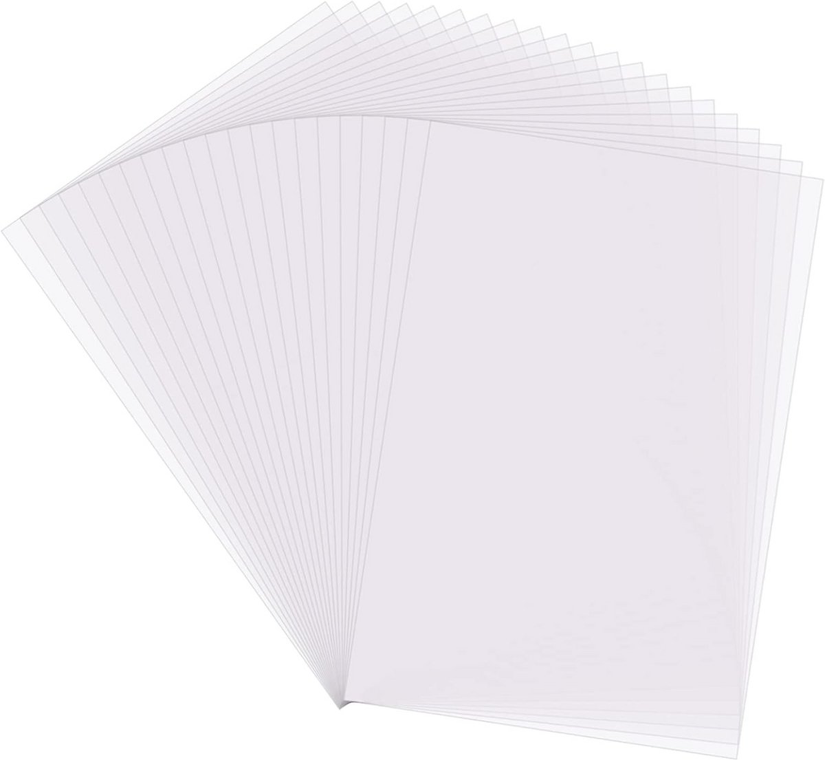 Calqueerpapier Vellen - Tracing Papier - Schetsen en Tekenen - Hoge Transparantie - 216 x 28 cm - Wit