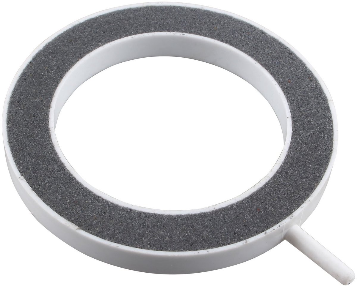 Dailygoods- Luchtsteen 10CM Ronde Kunststof - Aquariumluchtsteen - Bubble Luchtsteen - Fijne Luchtbellen - Decoratie - Verhoogt Opgeloste Gehalte - Aquariumsteen