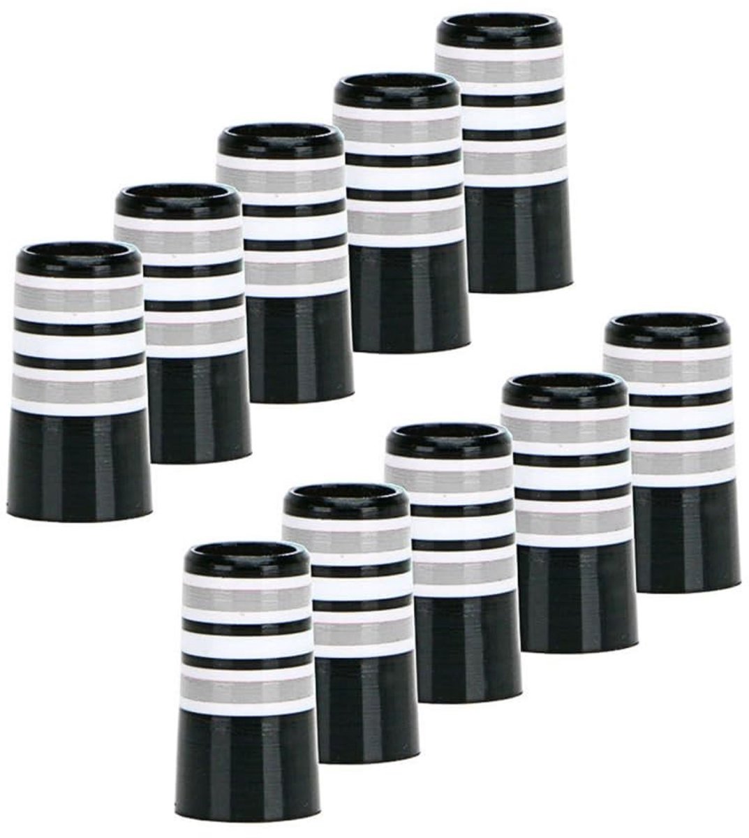 Dailygoods- Ferules Taps Toelopend - 10 Stuks Golfijzer Ferules - Compatibel met 0,370 Inch Schacht - Hoogwaardig GLB-Materiaal - Eenvoudige Installatie - Perfecte Pasvorm - Golfclub