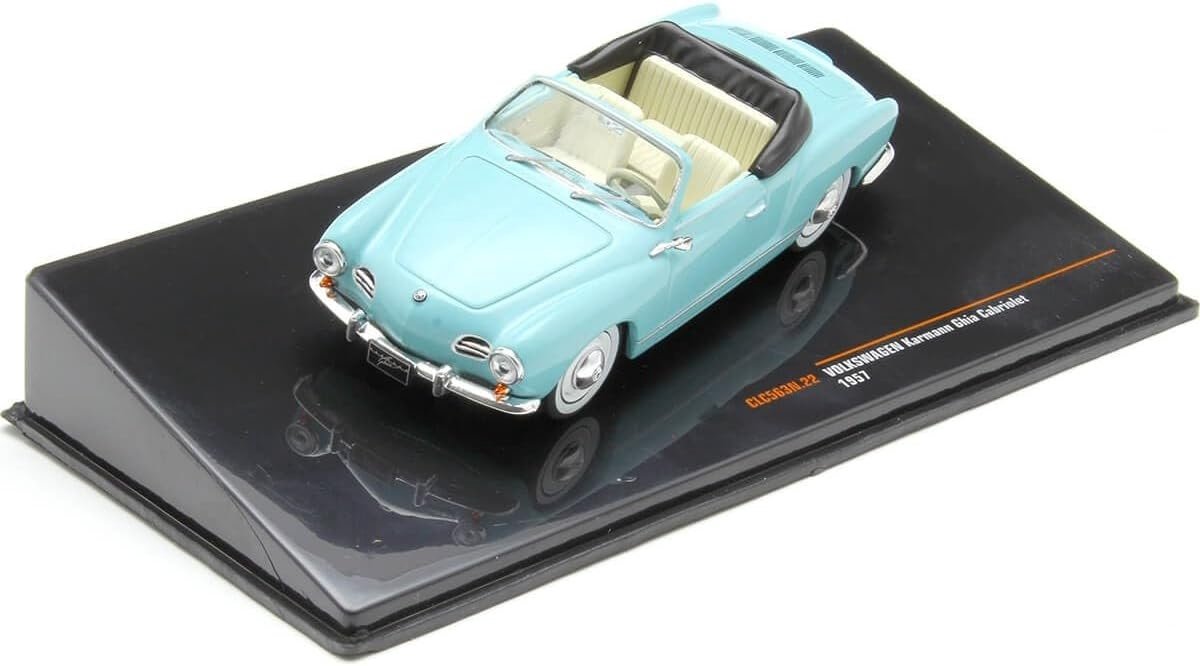Volkswagen Karmann Ghia Cabriolet 1957 - 1:43 - IXO Models