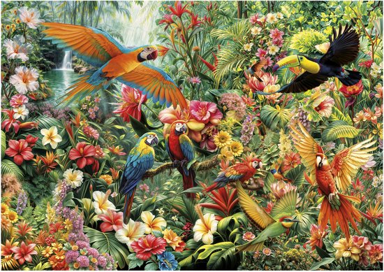 Educa legpuzzel Amazon vogels - 2000 stukjes puzzel volwassenen.