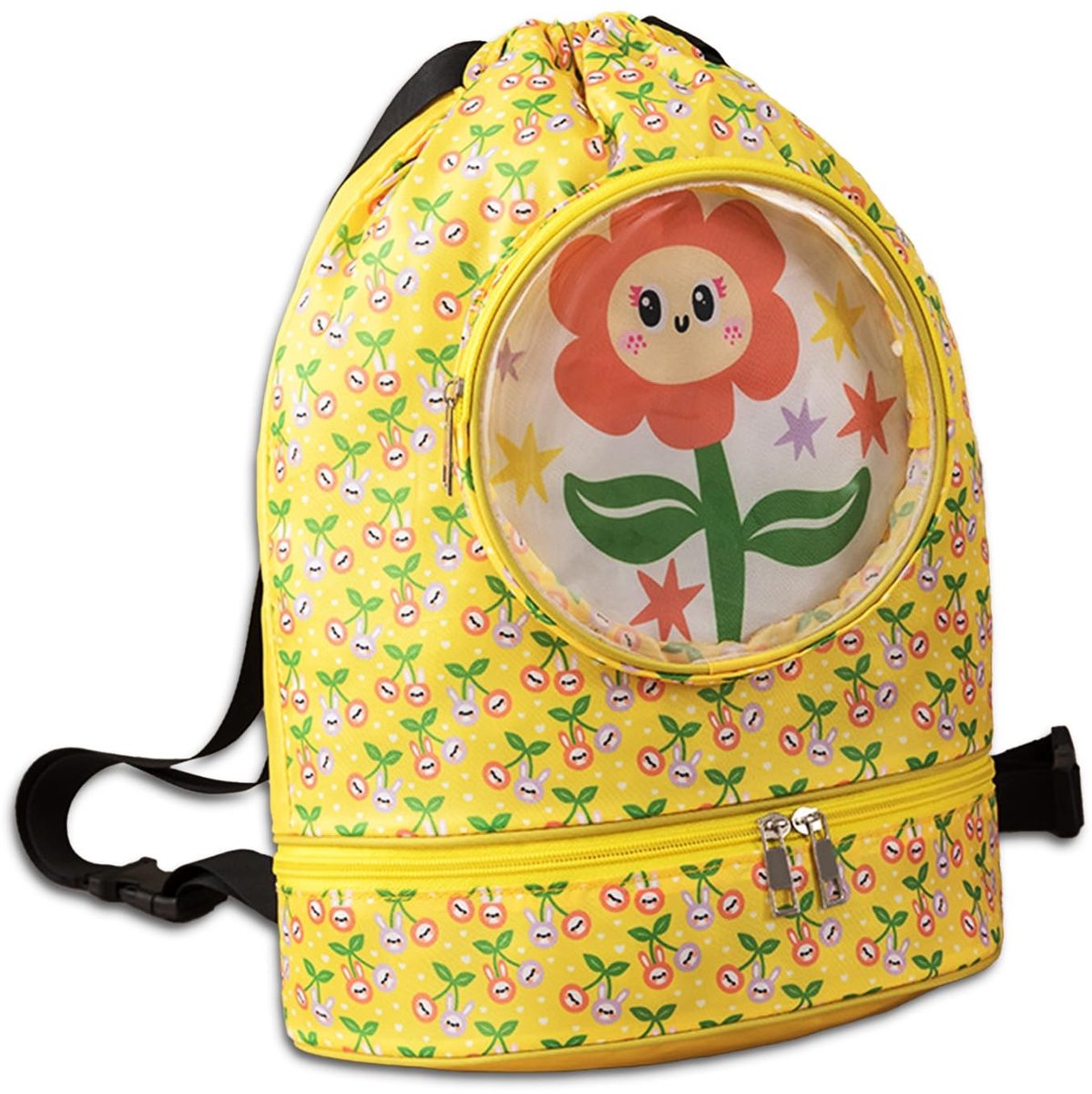 Dailygoods - Zwemtas voor kinderen met scheiding schoenenvak - Ideaal voor sport en zwemmen