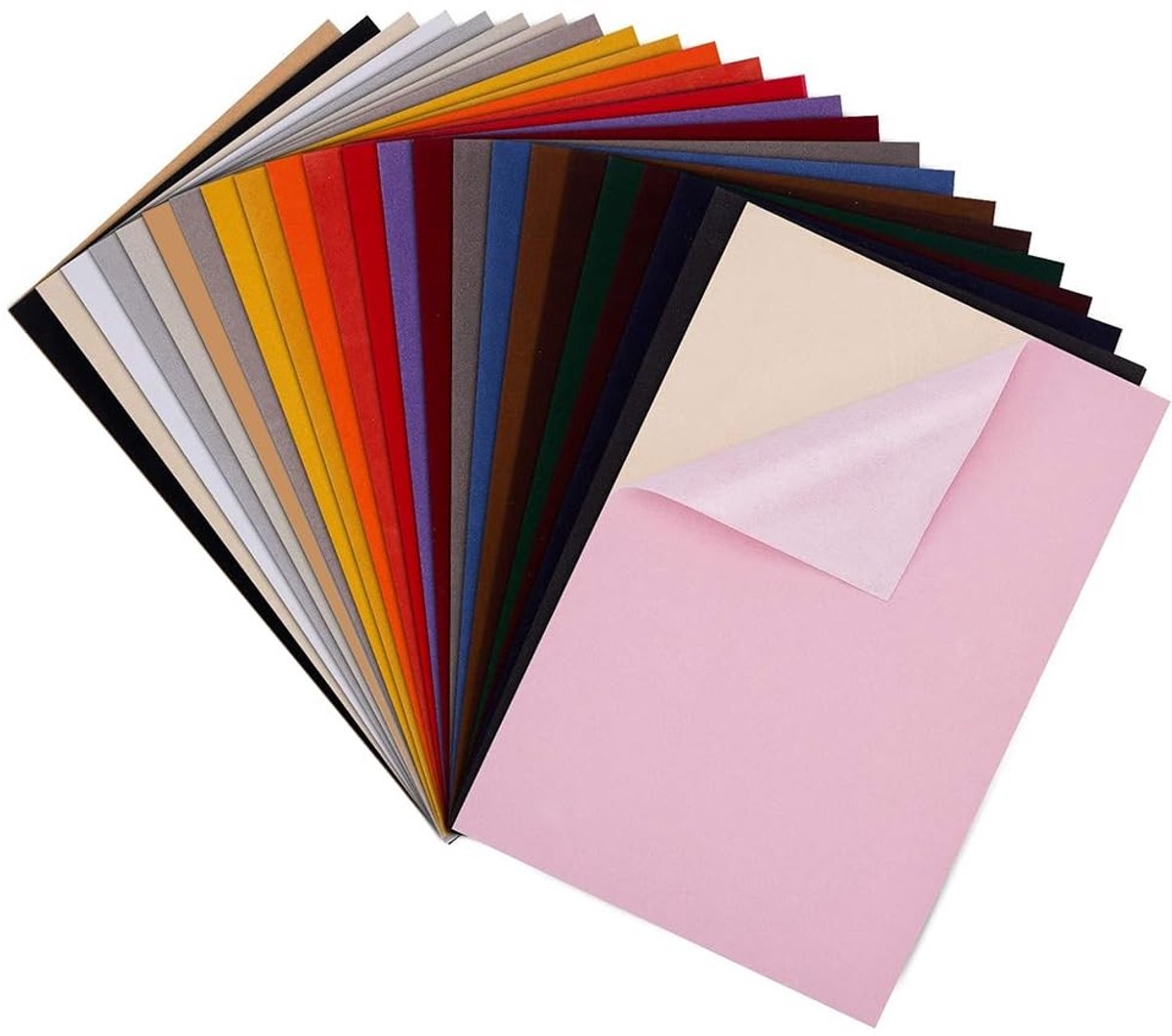 Dailygoods- Sieradenbox Duurzaam - Fluwelen Liner - 20 Stuks - Waterbestendig - Creatieve Omgeving - 29.5x20 cm - Doe-het-zelf Materiaal