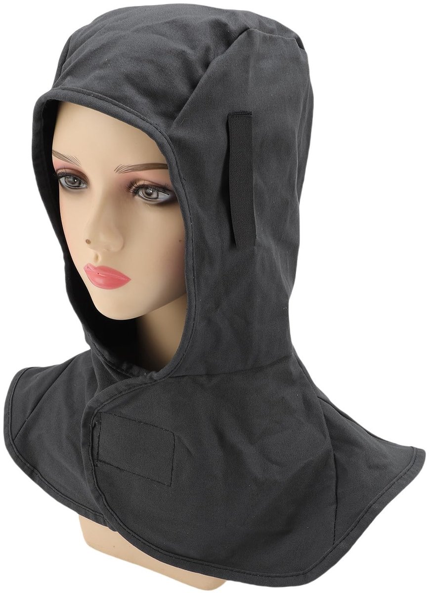 Dailygoods- Lashelm Automatisch - Volledig Gezichtsmasker - Hittebestendig - Flexibel - Slijtvast - Nekbescherming - Laskap