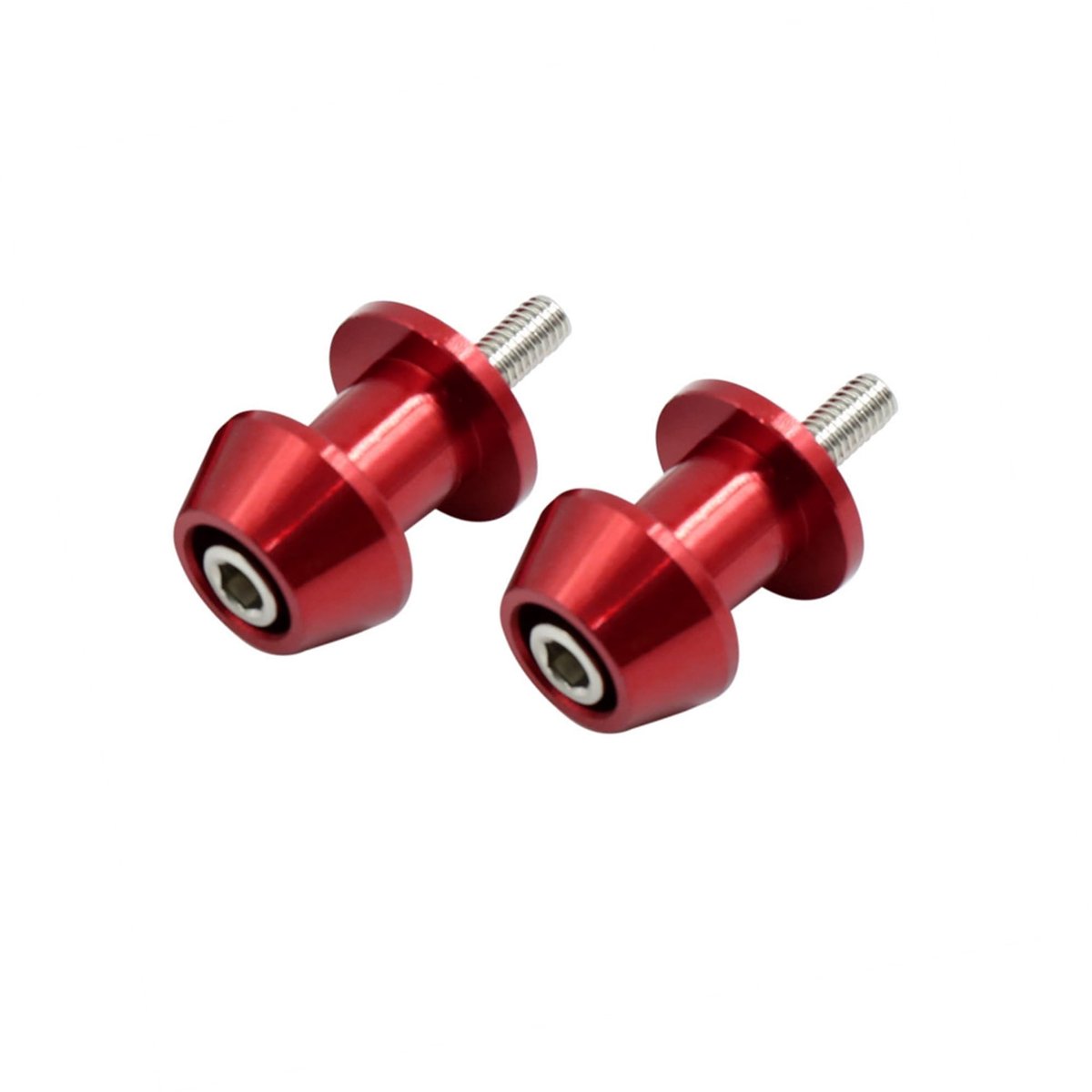 Dailygoods- Swinghouder - 2 Stuks - CNC-Aluminiumlegering - Duurzaam - Achterarmspoelen - Motorfiets Bevestiging - Veiligheidslippen - Motorsteun