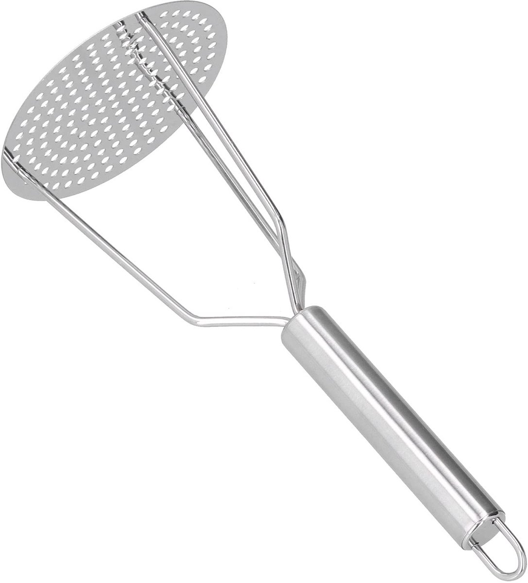 Dailygoods- Aardappelstamper Hoogwaardig Roestvrij Staal - Duurzaam - Ergonomische Handgreep - Antislip - Vaatwasmachinebestendig - Slijtvast - Pureestamper