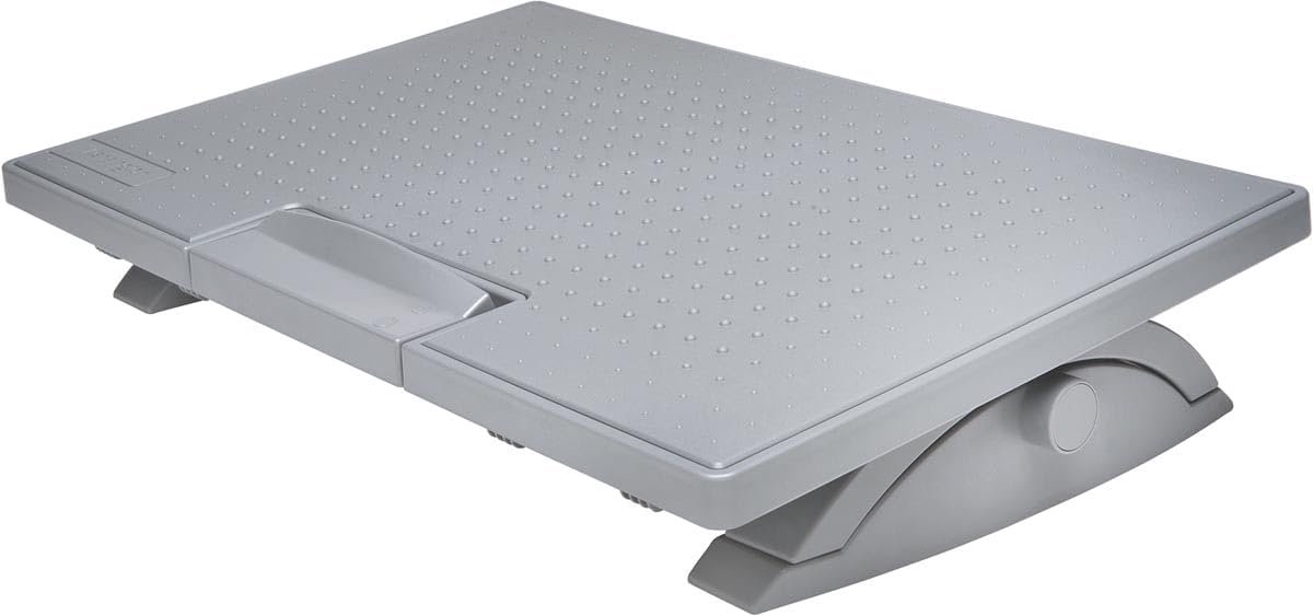 Ergonomische Voetensteun - Ondersteuning Bureau - Comfort Verhogend - Verstelbare Hoogte Hoek - 34 x 53 cm - Grijs