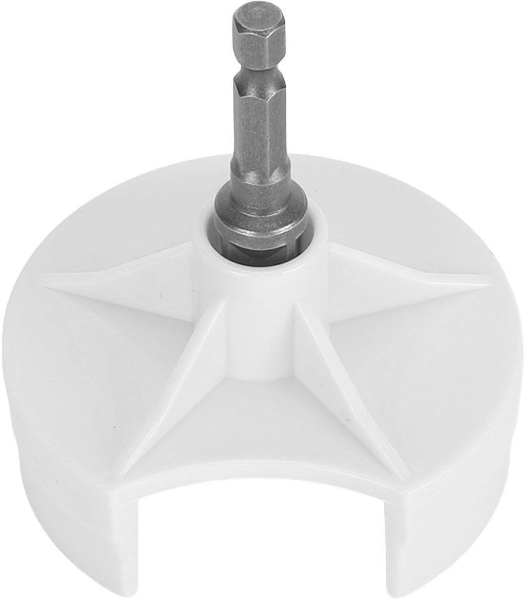 Dailygoods - Breimachine adapter - Snelgebreide machine bevestiging - Haakmachine adapter met zeskantbit - Wit - Doe-het-zelf gebreide naai-accessoire...