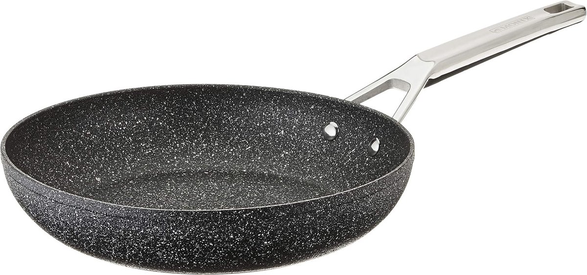 Koekenpan - Koekenpan - Koken - Gesmeed Aluminium - 28 cm - Zwart
