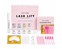 Wii CARE® The Lash Box – Wimperlifting Set 25-delig – Met Upgrade 3 Max Lash Lift Glue – Professionele Lash Lift Kit voor Thuis & Salon