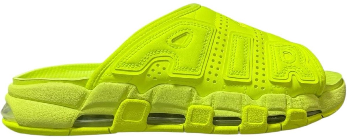 Nike Air more uptempo Slide Mannen Groen