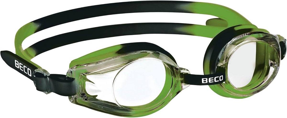 Zwembril Kind - Water Bril - Zwemmen en Baden - UV Bescherming - One Size - Groen Zwart