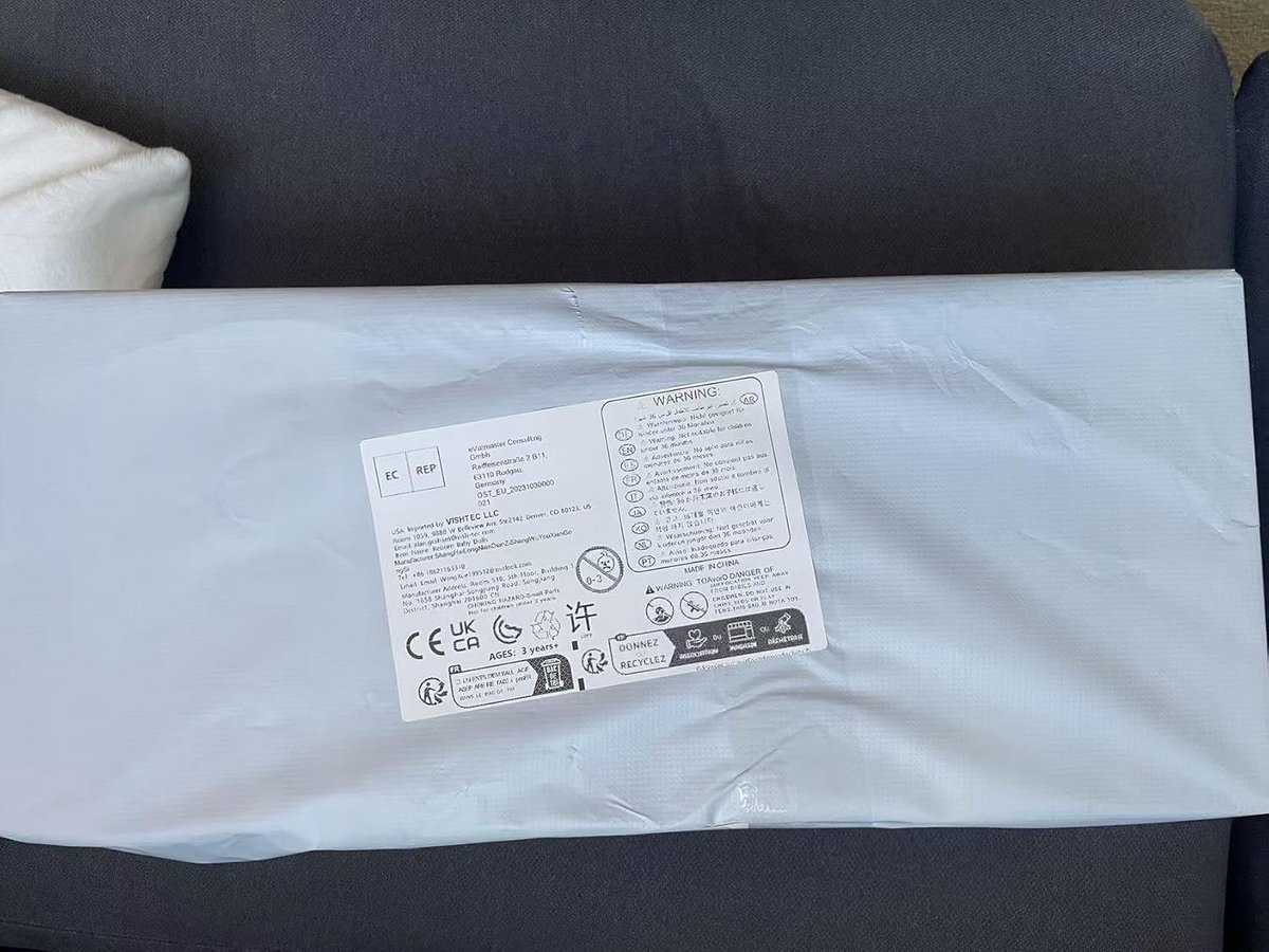 Reborn pop - Babypop realistische - Kinderspel - Handgemaakt gedetailleerd - 48 cm - Niet gespecificeerd