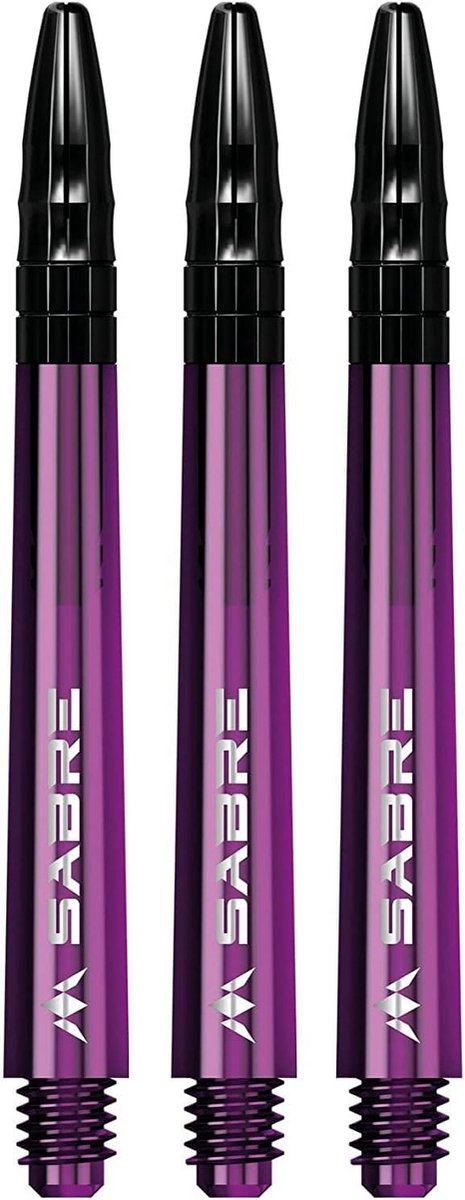 Dart Assen - Shafts - Precisie Darten - Aluminium Top - 49 mm - Paars