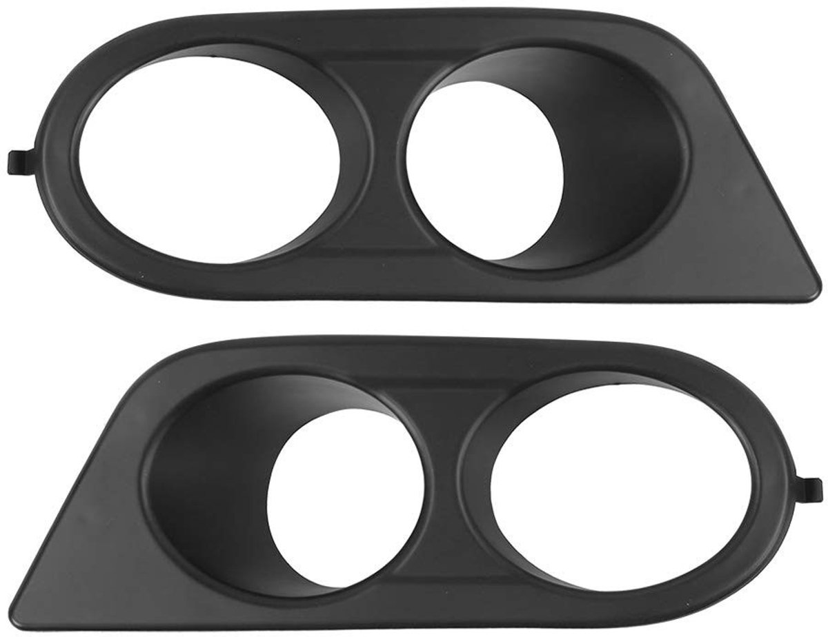 Dailygoods- Voorbumper Premium Kwaliteit - Foglight Cover - Auto Accessoire - E46 M3 2-Deurs 2001-2006 - Duurzaam Plastic - Beschermende Functie - Mistlampkap