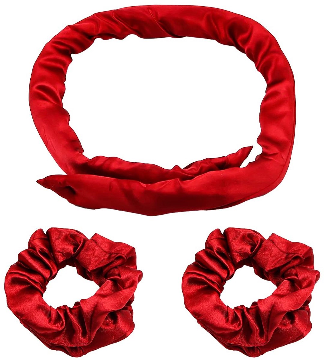 Dailygoods- Krulband - Geen warmte - Katoen - Geschikt voor alle haartypes - DIY Haarstyling - Gezond haar zonder beschadiging - Haarroller