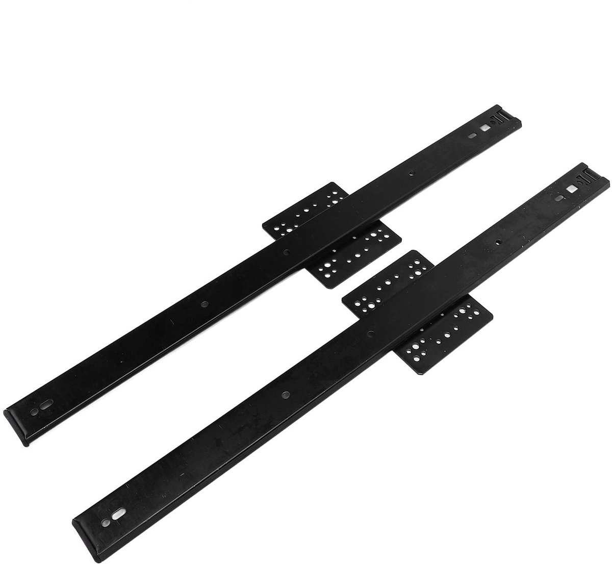 Dailygoods - Concealed sliding door rail - 20 inch - Sterke materiaal - Koude geprofileerde staal - Maximale belasting 20 kg - Geschikt voor kasten en...