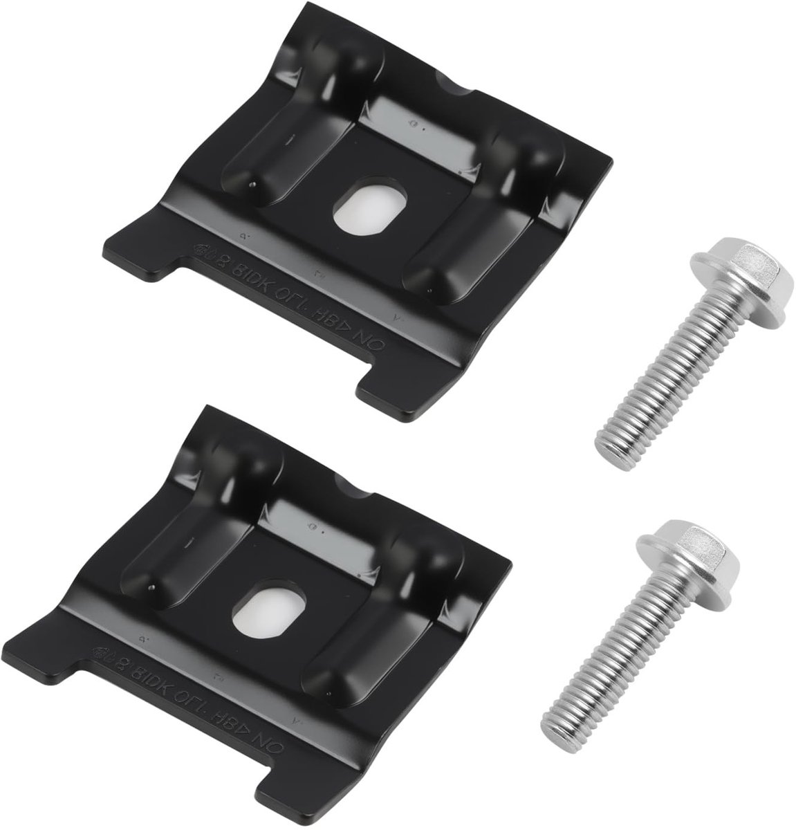 Dailygoods - 2 Stuks Batterijhouders met Schroeven voor Auto
