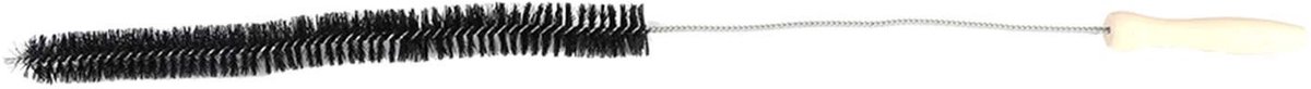 Dailygoods- Wasdrogerborstel Lange Flexibele Staaf - Reinigingsborstel - Pluizenval Cleaner - Stofverwijderaar - Meubelreiniging - Houten Handvat