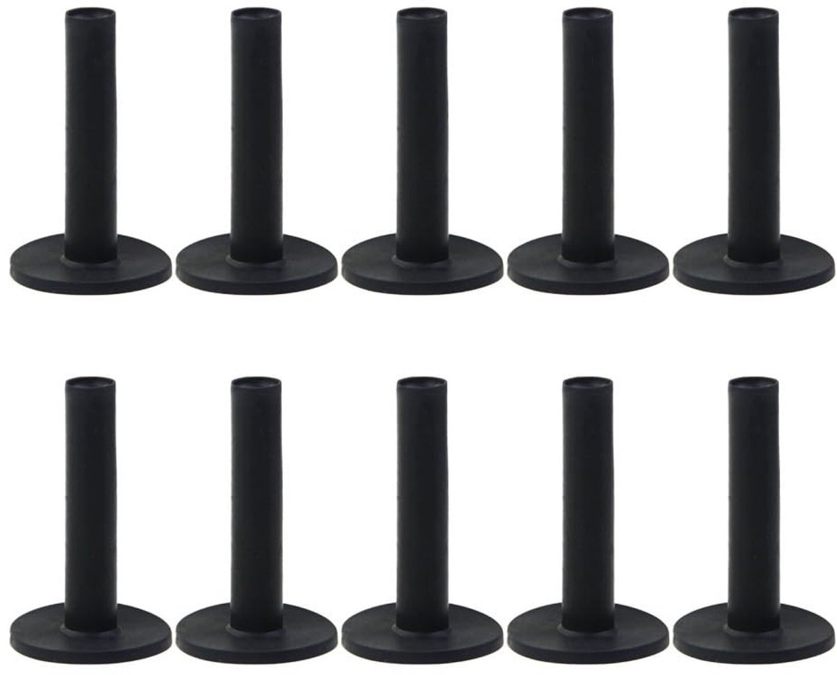 Dailygoods - Rubber Golf Tees - 10 stuks 58/68/85 mm Golf Accessoires