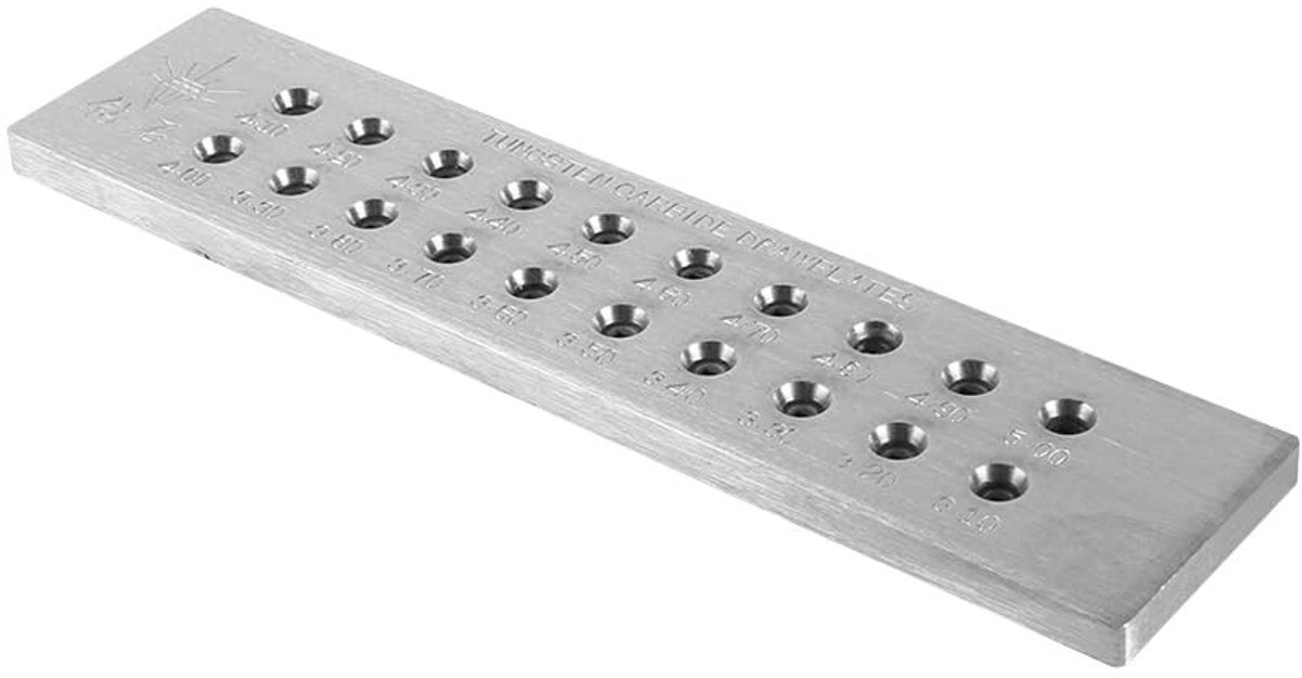 Dailygoods- Deuvelplaat 20 gaten - Stalen plaat - Pluggenmaker 3,10 mm - 5,00 mm - Houtbewerkingsprojecten - Precisie en veelzijdigheid - Deuvel
