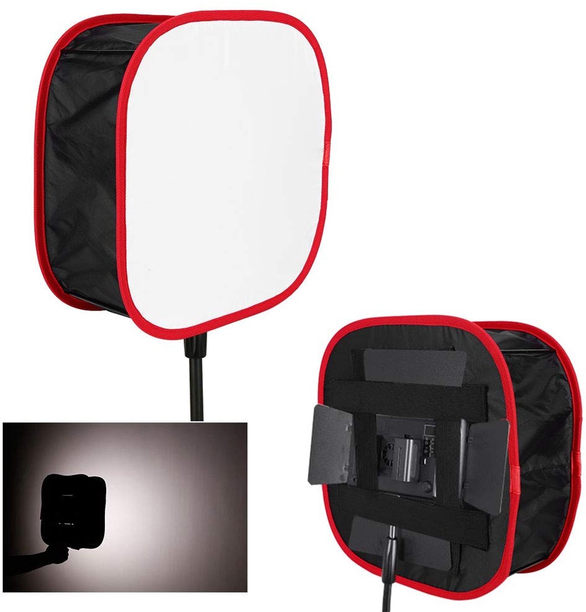 Dailygoods - Softbox voor Fotografie met Lichtreflector en 4 Houders