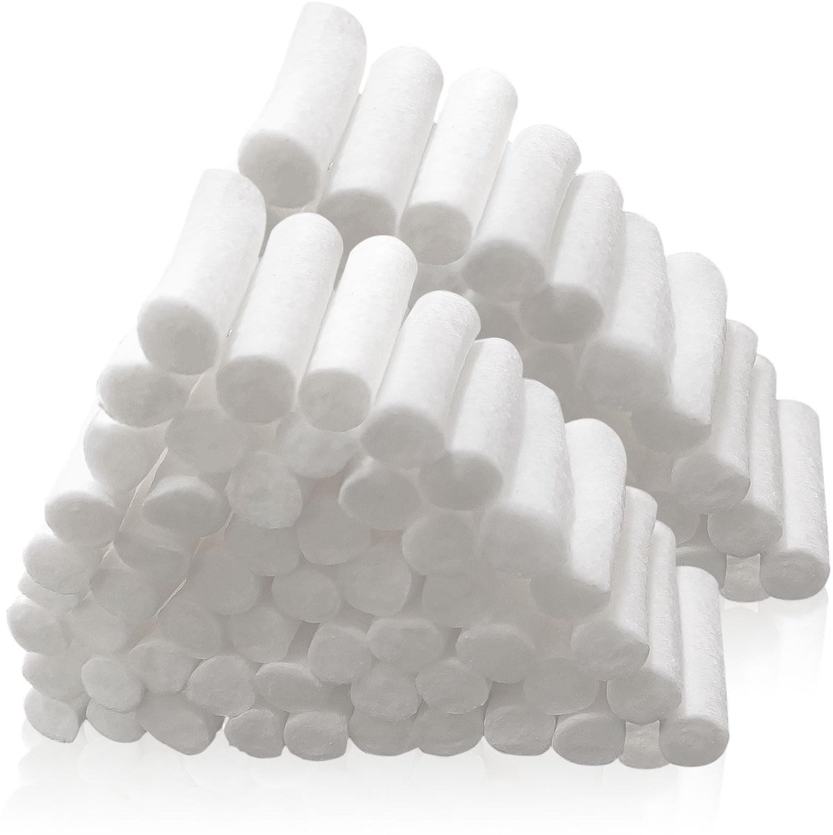 Dailygoods- Tandheelkundige Gaasrollen 250 Stuks - Katoenen Rollen - Sterk Absorberend - Neuspluggen - Ademend - Comfortabel Gebruik - Neustampons