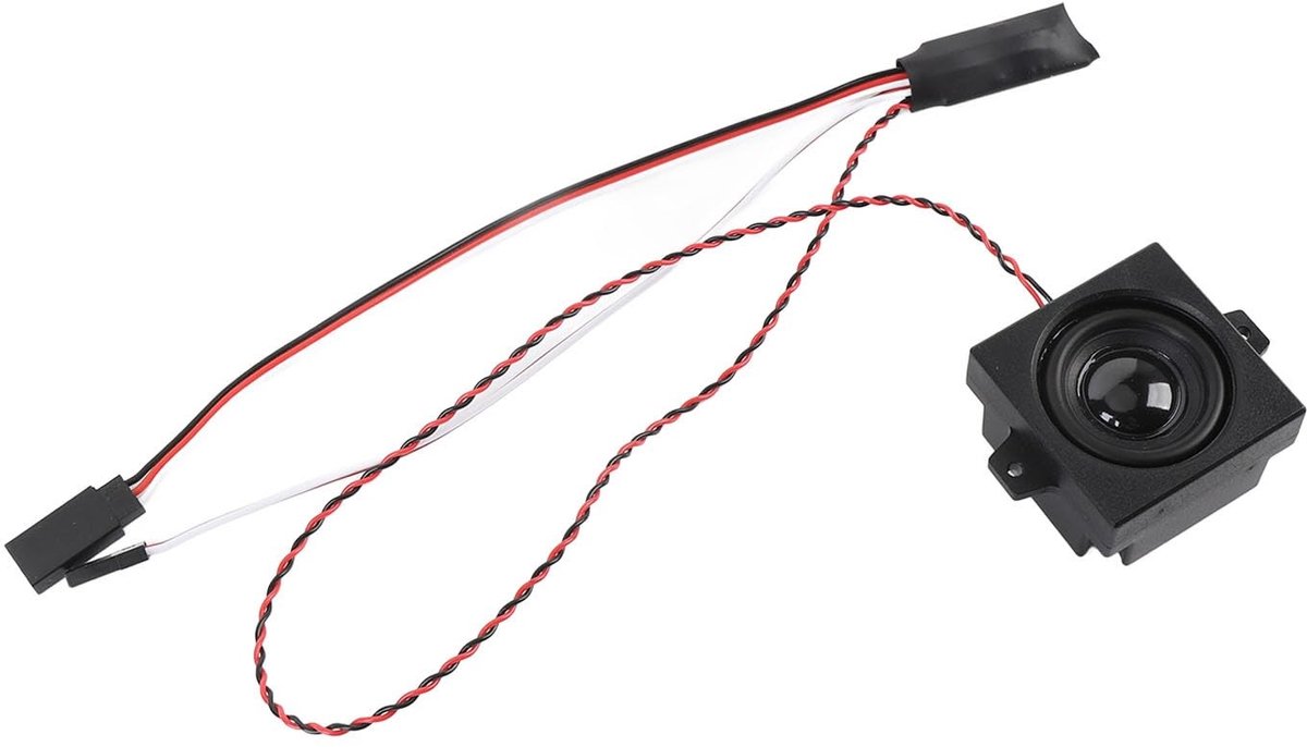 Dailygoods- Geluidsimulator Realistisch Motorgeluid - RC Geluidsmodule - Verstelbare Frequentie - Voor 1:10/1:8/1:6 Voertuigen - Plastic/Koper - Spanningscompatibiliteit 5-8,4V