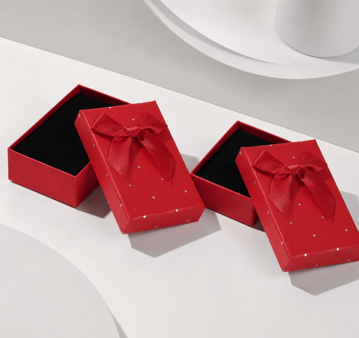 2 Sieraden doos - Doos Hanger -Doos Oorbellen -Verpakkingsdoos Ring Doos Sieraden Verpakkingsdoos - cadeau