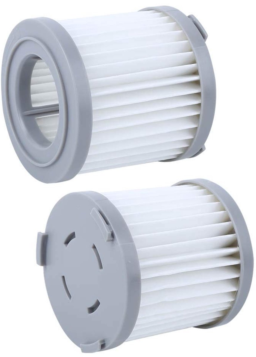 Dailygoods- Stofzuigerfilter Vervanging - 2 Stuks - Hoogwaardig ABS - Allergieën Verminderen - Duurzaam - Effectieve Stof- en Pollenfilter - Filter