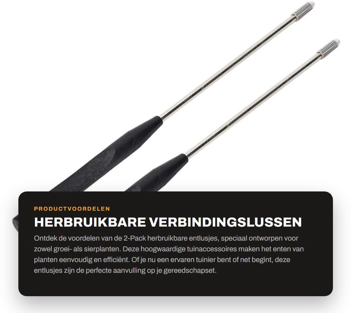 Dailygoods- Grafting Loops - Herbruikbaar - Hoogwaardig Messing - Tuinbenodigdheden - Groeien en Planten - Gemakkelijk in Gebruik - Laboratoriuminstrument - Entomologie