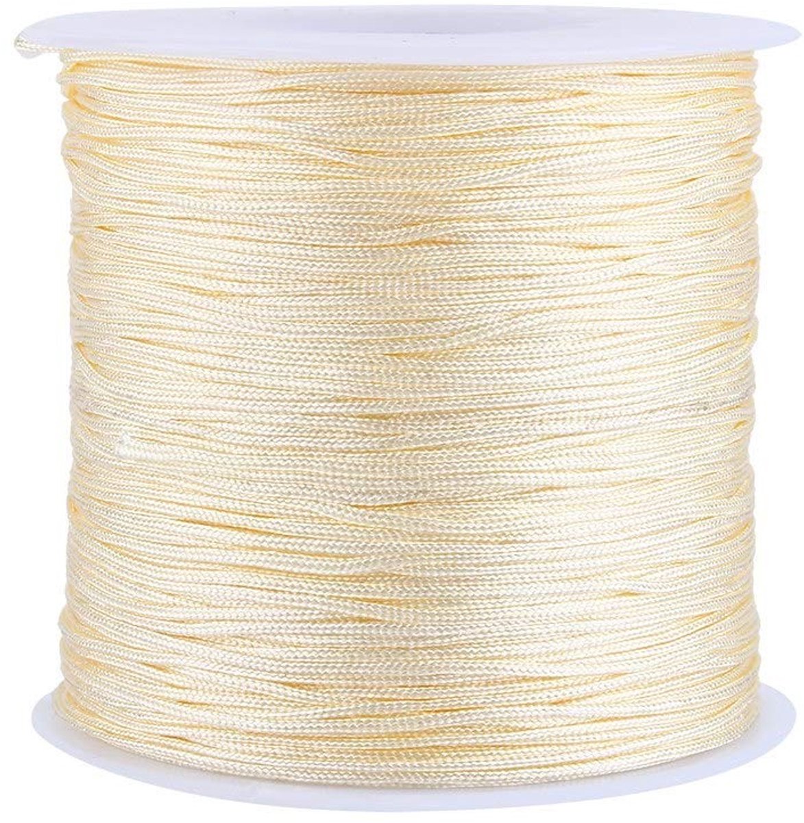 Dailygoods- Windgongsnoer 100 M - Nylon Knoopkoord - Flexibel Koord - Duurzaam - 0,8 Mm Dikte - Ideaal voor Sieraden