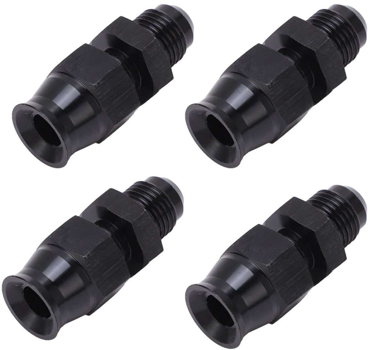Dailygoods - AN6-koppeling - AN6-adapter - Anti-roest - 5/16 inch - Geschikt voor Dieselolie - Voor vloeibaar gas toepassingen - Hoogwaardige kwaliteit