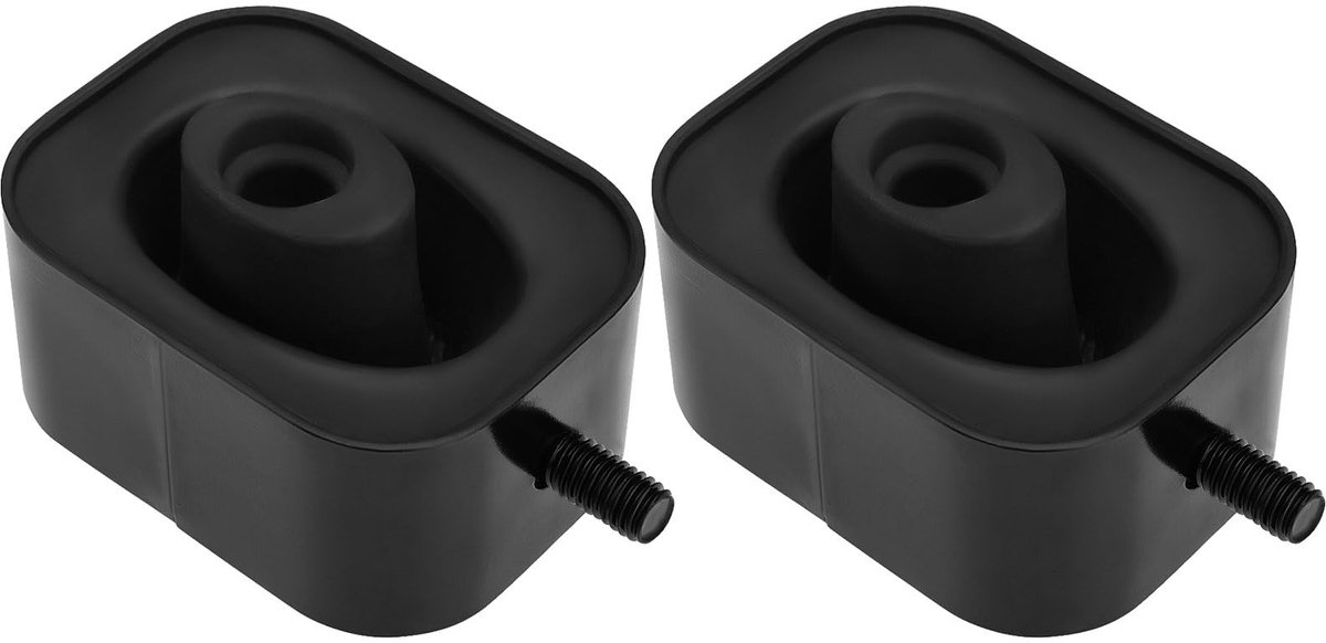 Dailygoods - Uitlaat ophangrubber - Vibration-demping - 2Pcs - Geschikt voor Vauxhall Astra J en Insignia A - Verbeterde rijcomfort