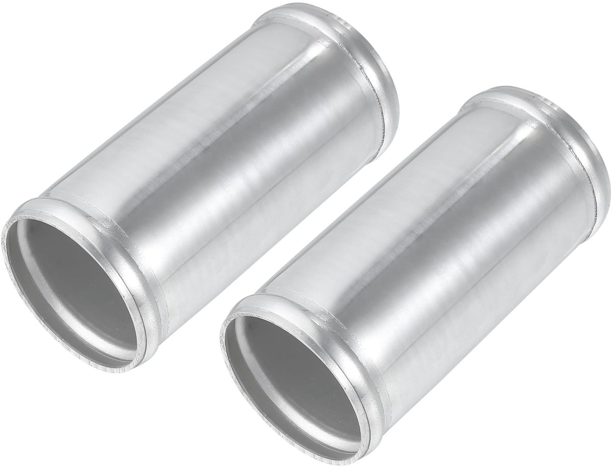 Dailygoods - Inlaatpijp Adapter - Universeel - Aluminiumlegering - Silver Tone - Koelsysteem - Geschikt voor Turbine Intercooler