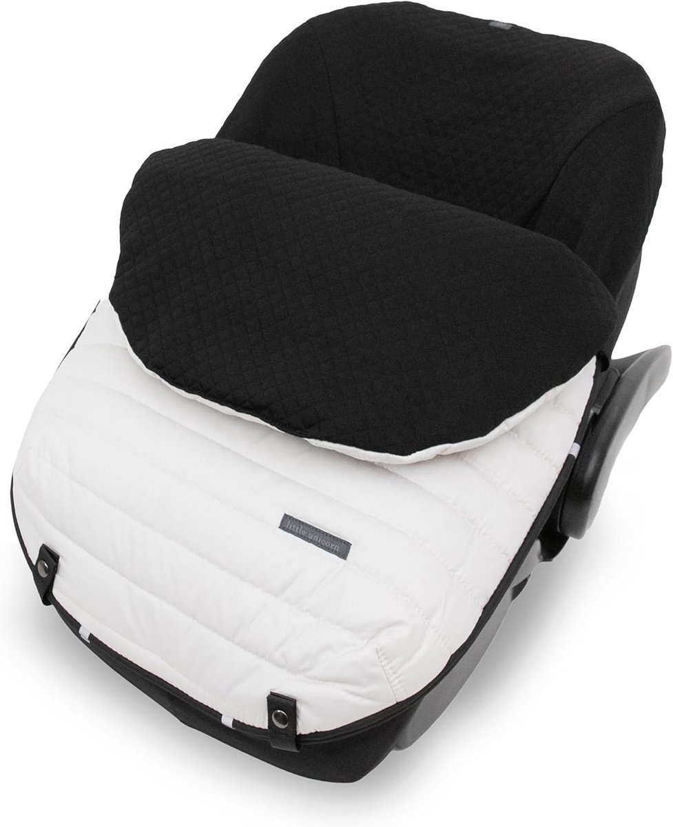 Baby Voetenzak - Autostoelhoes - Baby Warm Houden - Magnetische Sluiting - 68 cm - Parel