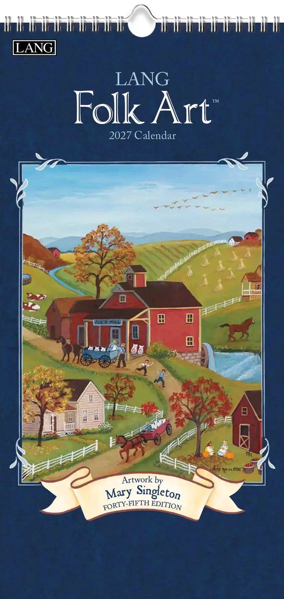 Folk Art Kalender 2027 Small