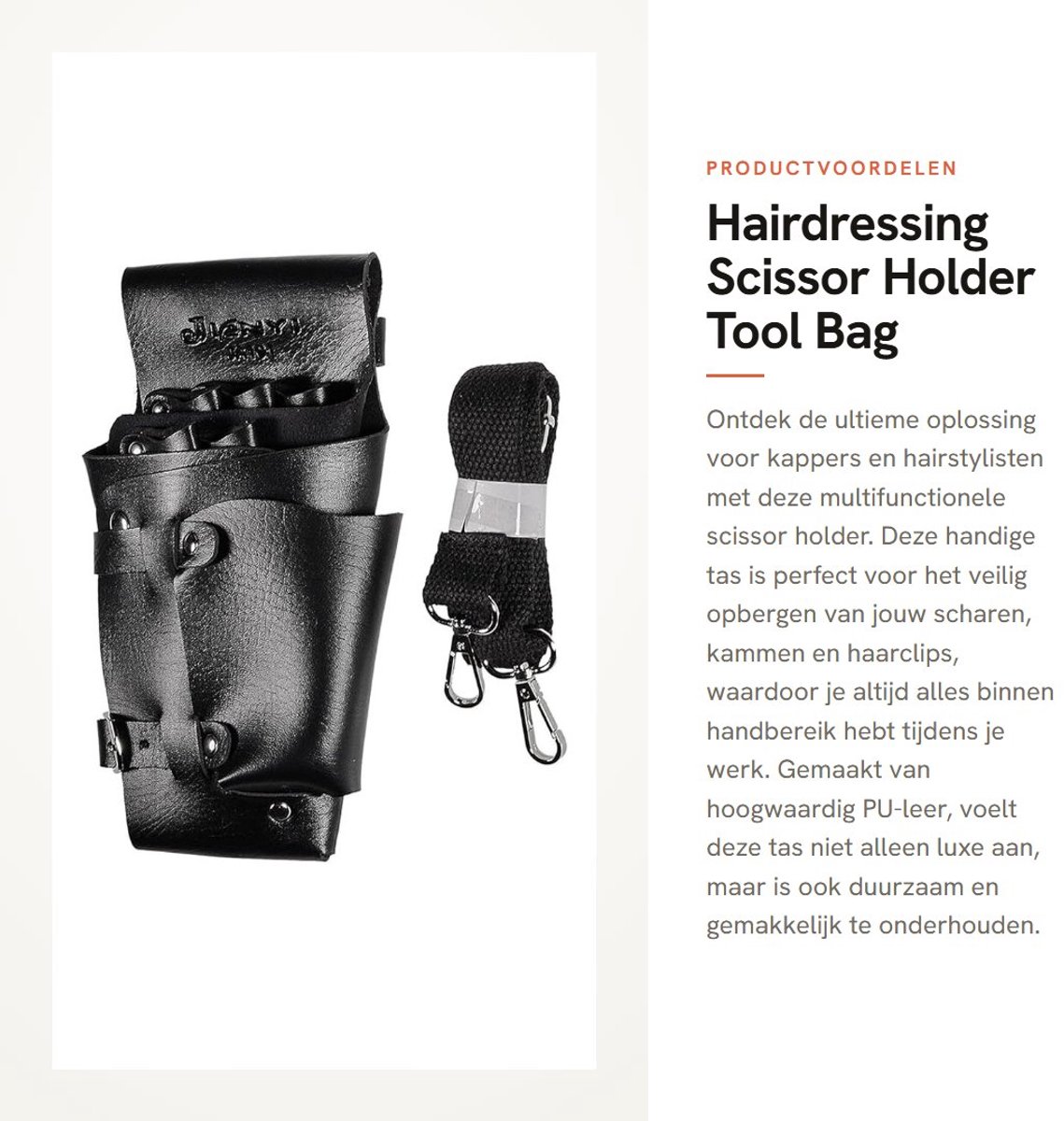 Fanny Pack - Dailygoods- Schaarhouder met diverse vakken